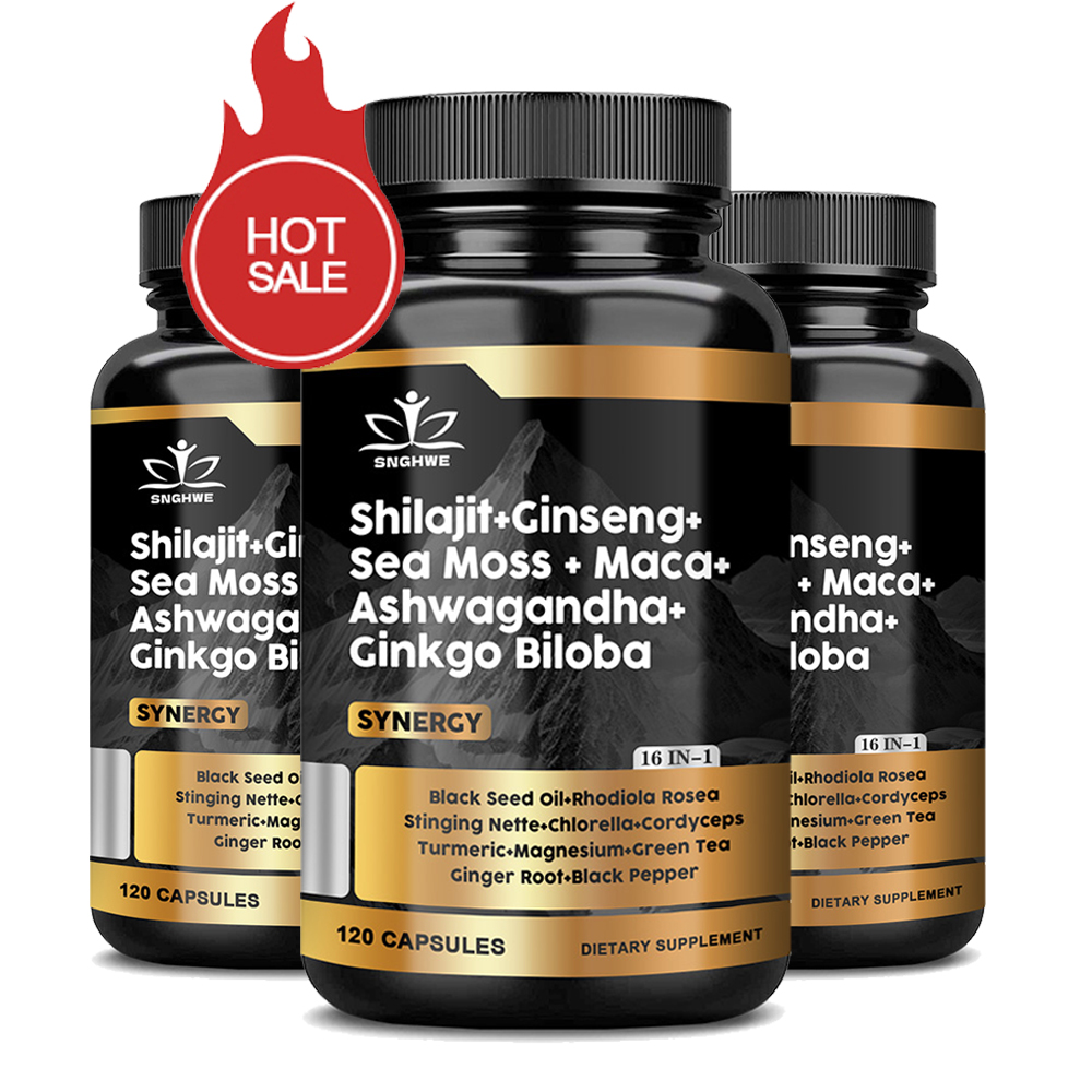 Ginger Tea - Shilajit Supplements Ginseng & Sea Moss