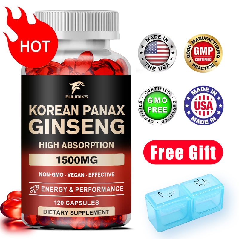 Ginger Tea - Panax Ginseng 15,000 mg - Red