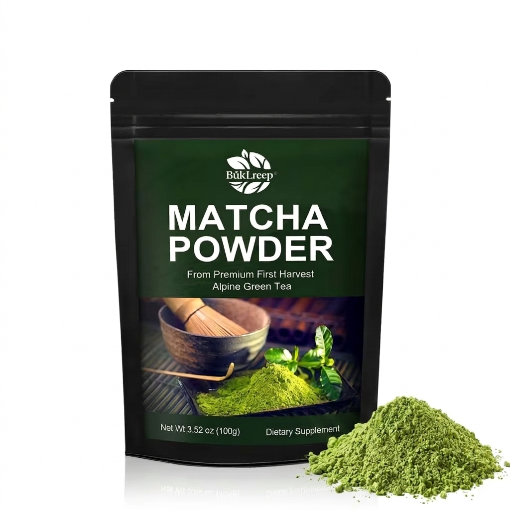 Herbal Supplement - Matcha Powder, Natural Energy Booster &