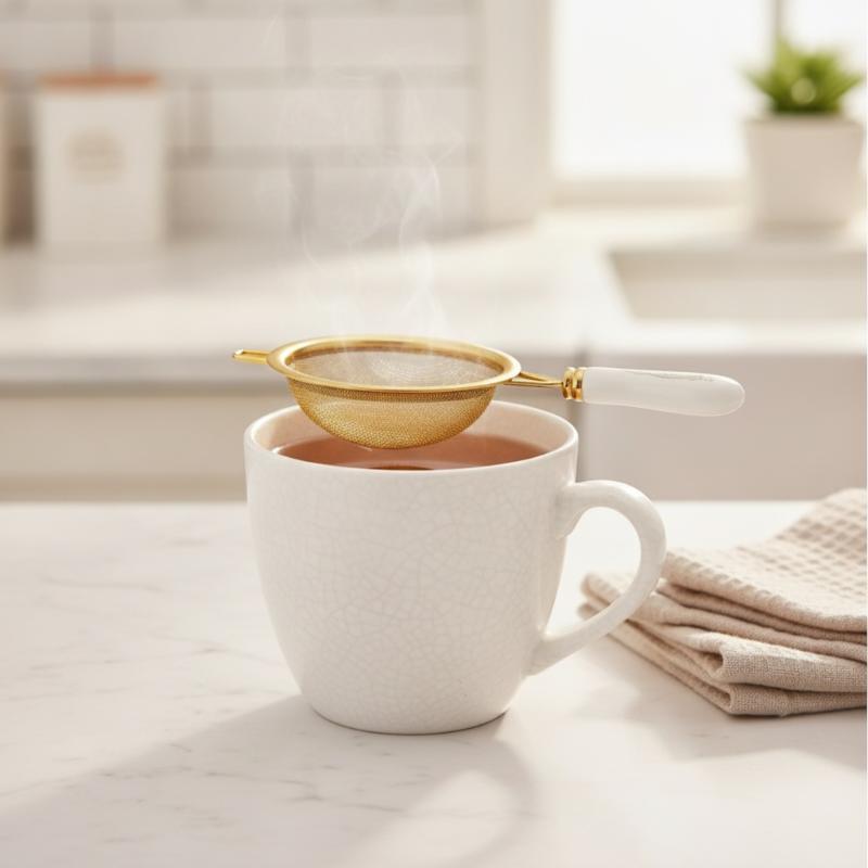 Stainless Steel Tea Strainer D - Herbal Tea recension och pris
