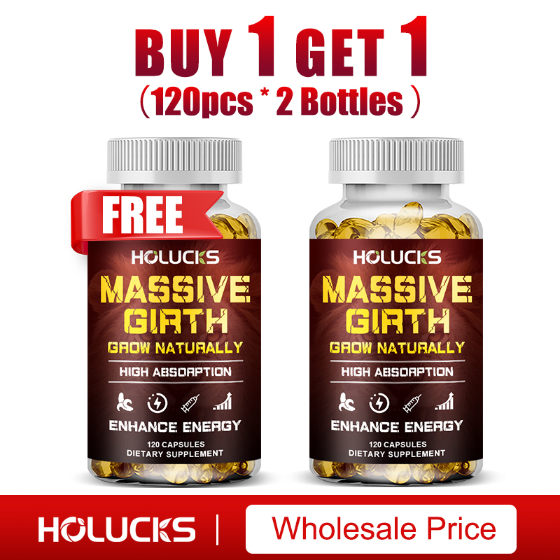 Massive Girth Capsules for Men - Ginger Tea recension och pris