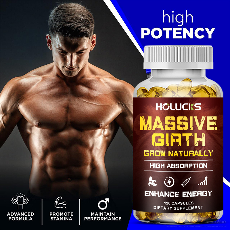 Massive Girth Capsules for Men - Ginger Tea recension och pris
