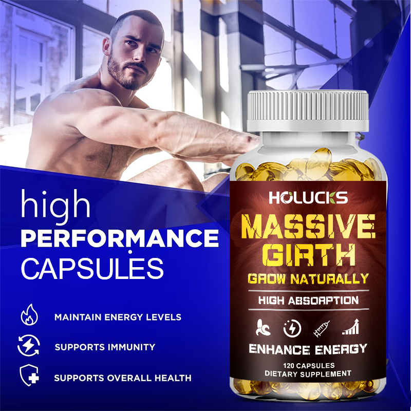 Massive Girth Capsules for Men - Ginger Tea recension och pris