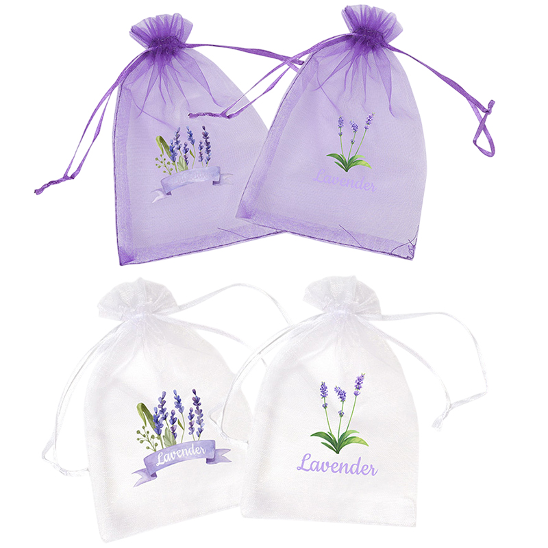 20Pcs Lavender Pattern Drawstr - Dried Herbs recension och pris