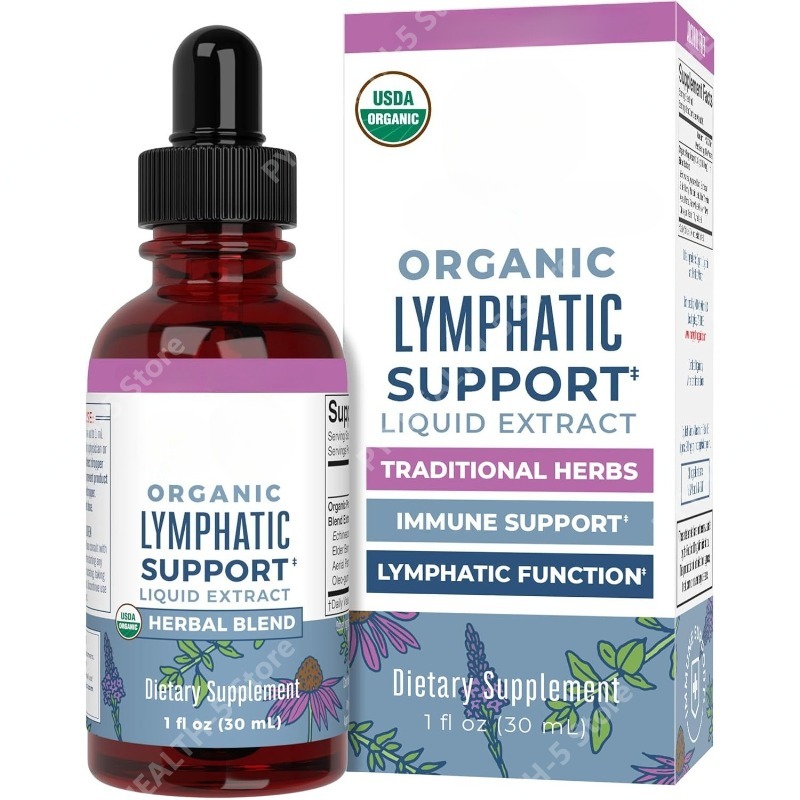 Lymphatic Support Drops Organi - Echinacea recension och pris