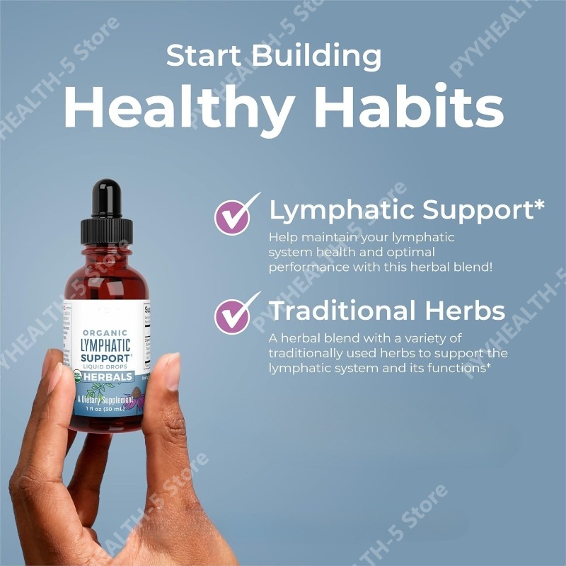 Lymphatic Support Drops Organi - Echinacea recension och pris