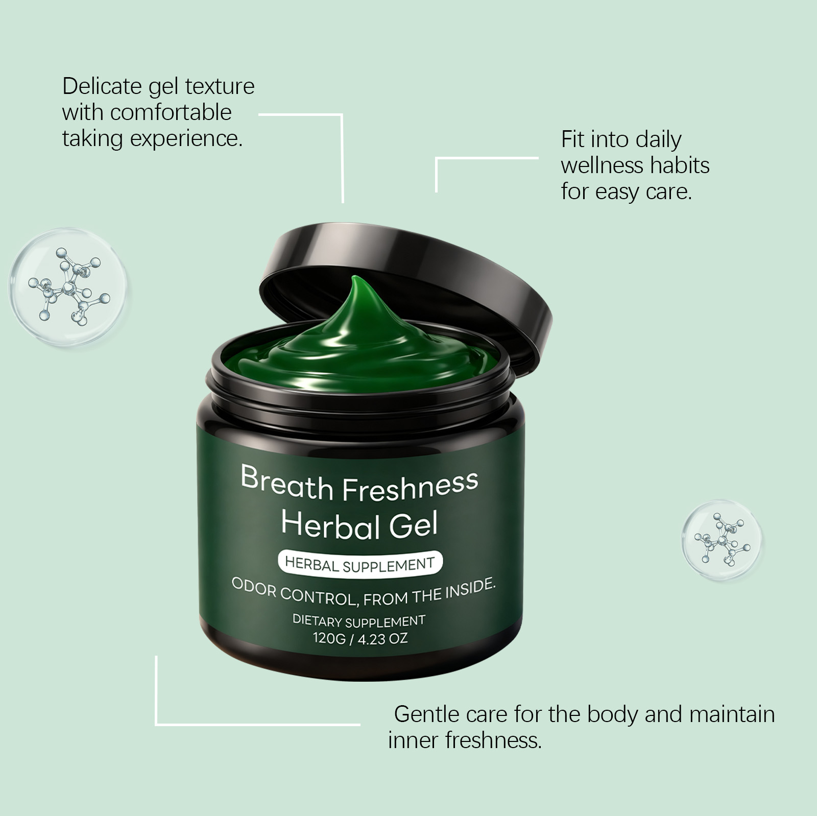 Breath Freshness Herbal Gel Su - Herbal Supplement recension och pris