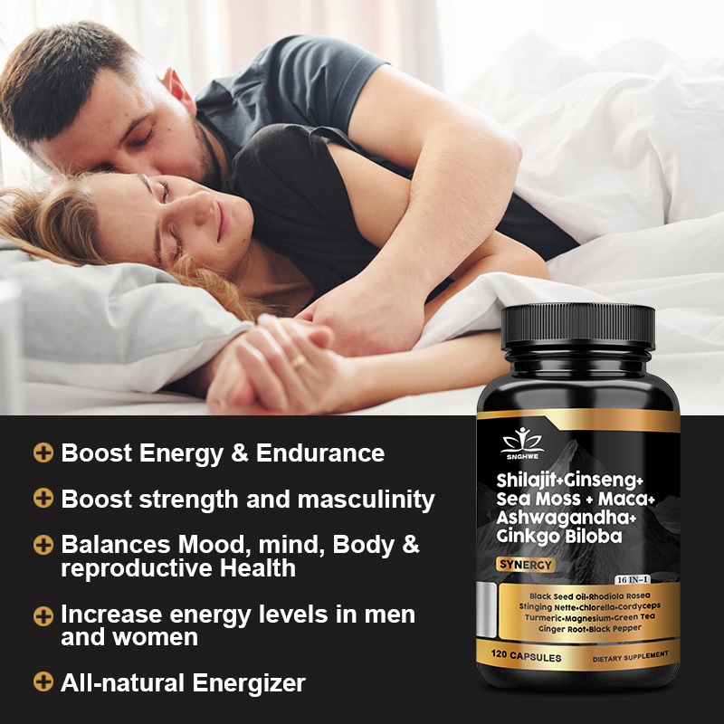 Shilajit Supplements Ginseng & - Ginger Tea recension och pris