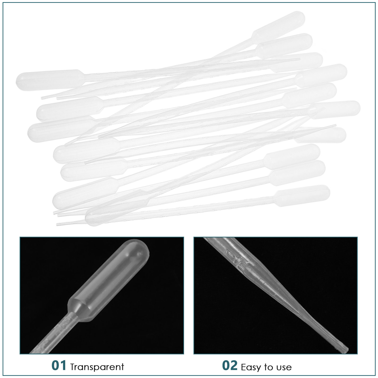 100Pcs Plastic Transfer Pipett - Essential Oils recension och pris