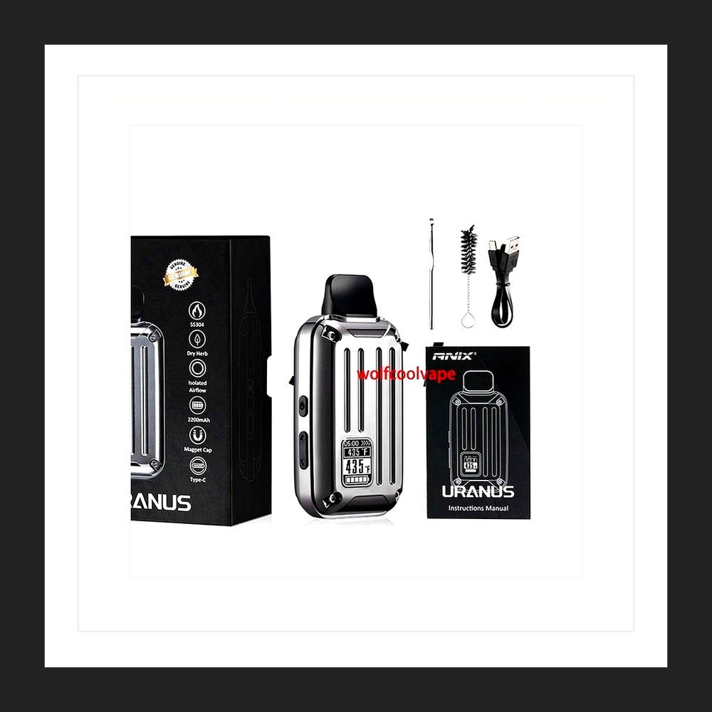 Wolfcoolvape ANIX Uranus Dry H - Dried Herbs recension och pris