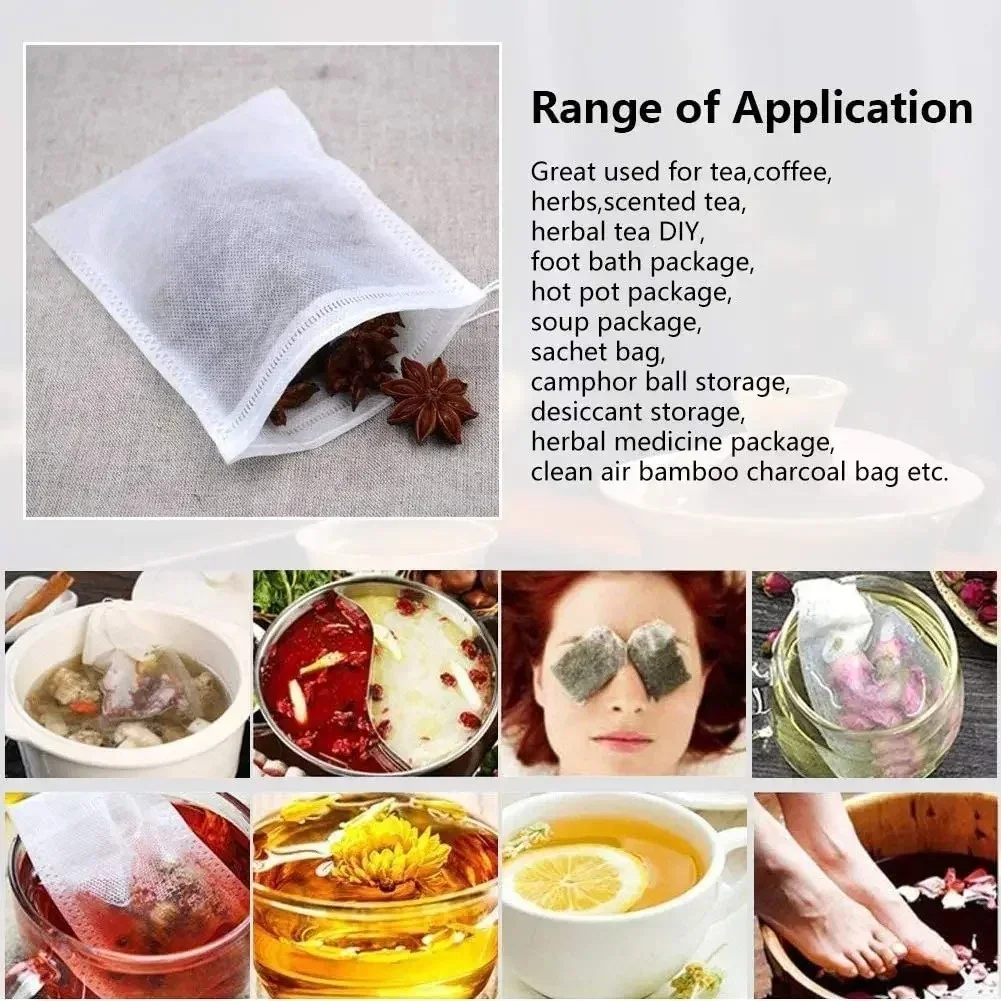 1000-100Pcs Disposable Teabags - Chamomile Tea recension och pris