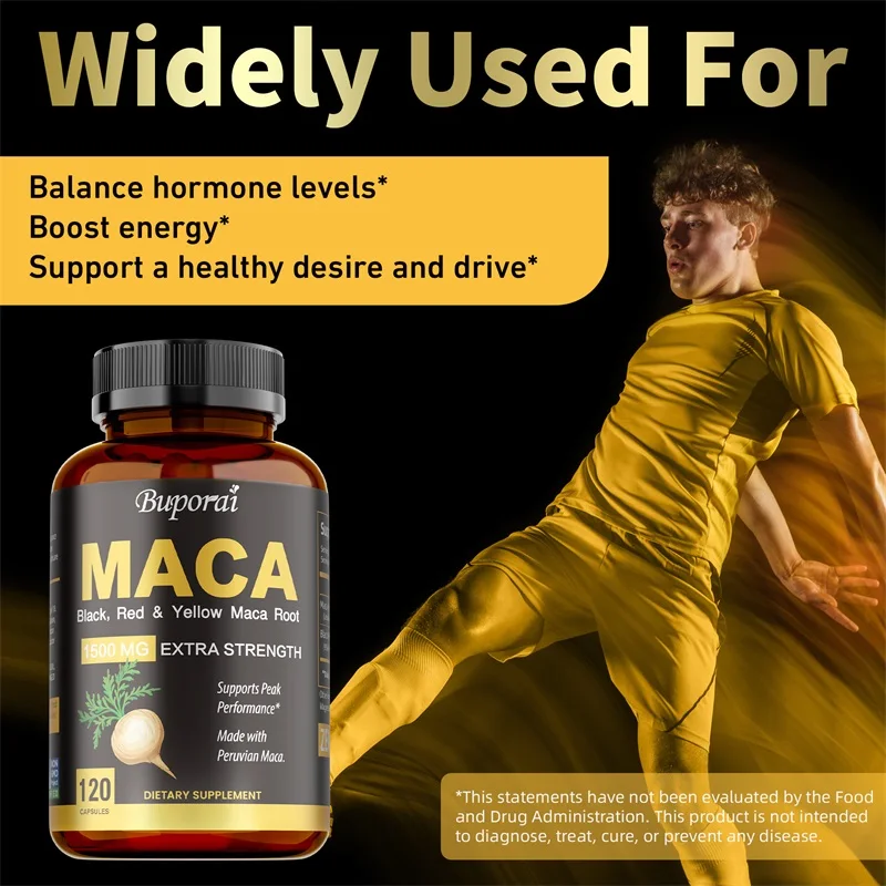 Maca Capsules - Increase Size, - Herbal Supplement recension och pris