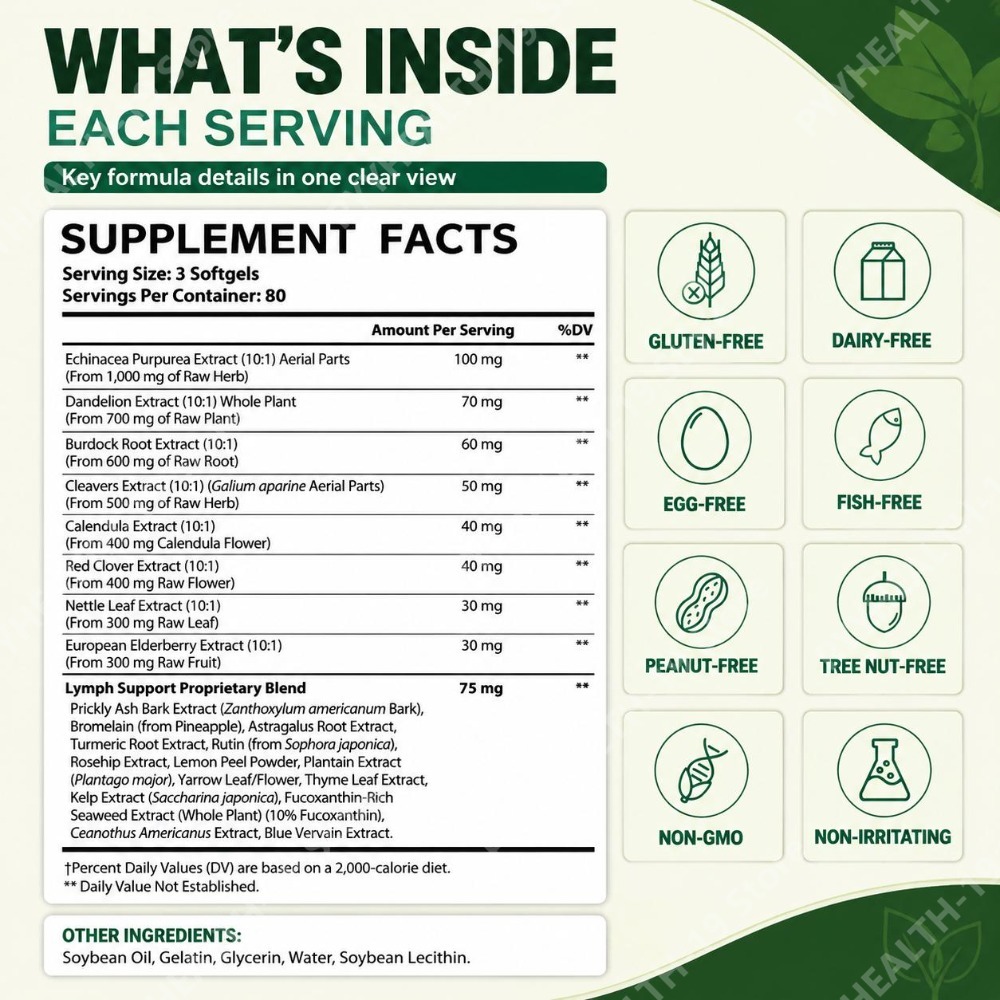 Solo Tree Lymphatic Support So - Echinacea recension och pris