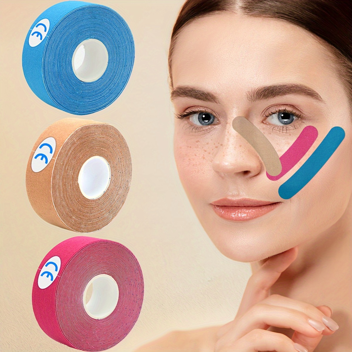 Elastic Face Lift Tape-Instant - Health Wellness recension och pris