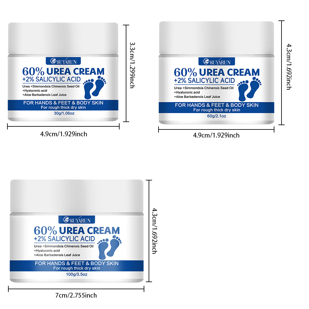 SUYARUN 60% Urea+2% SALICYLIC  - Herbal Tincture recension och pris