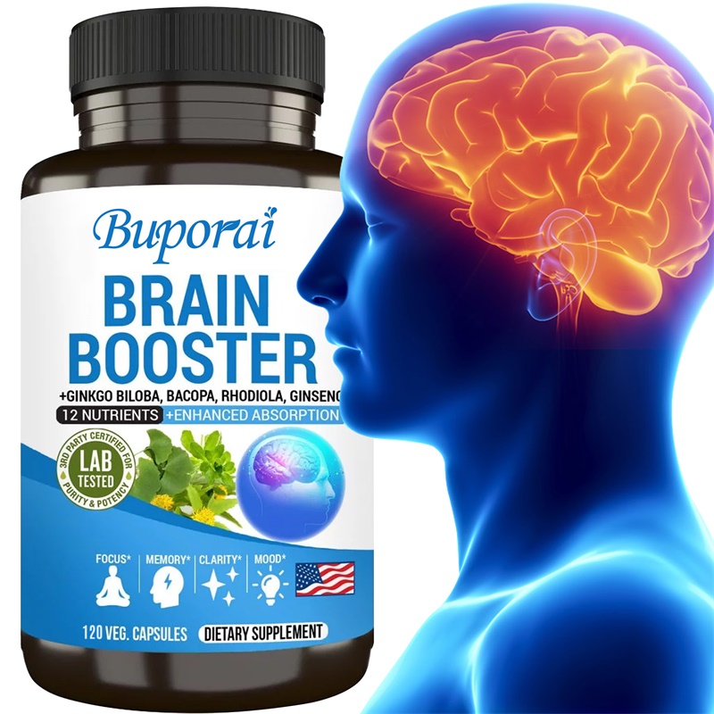 Brain Booster Supplement - Mem - Chamomile Tea recension och pris