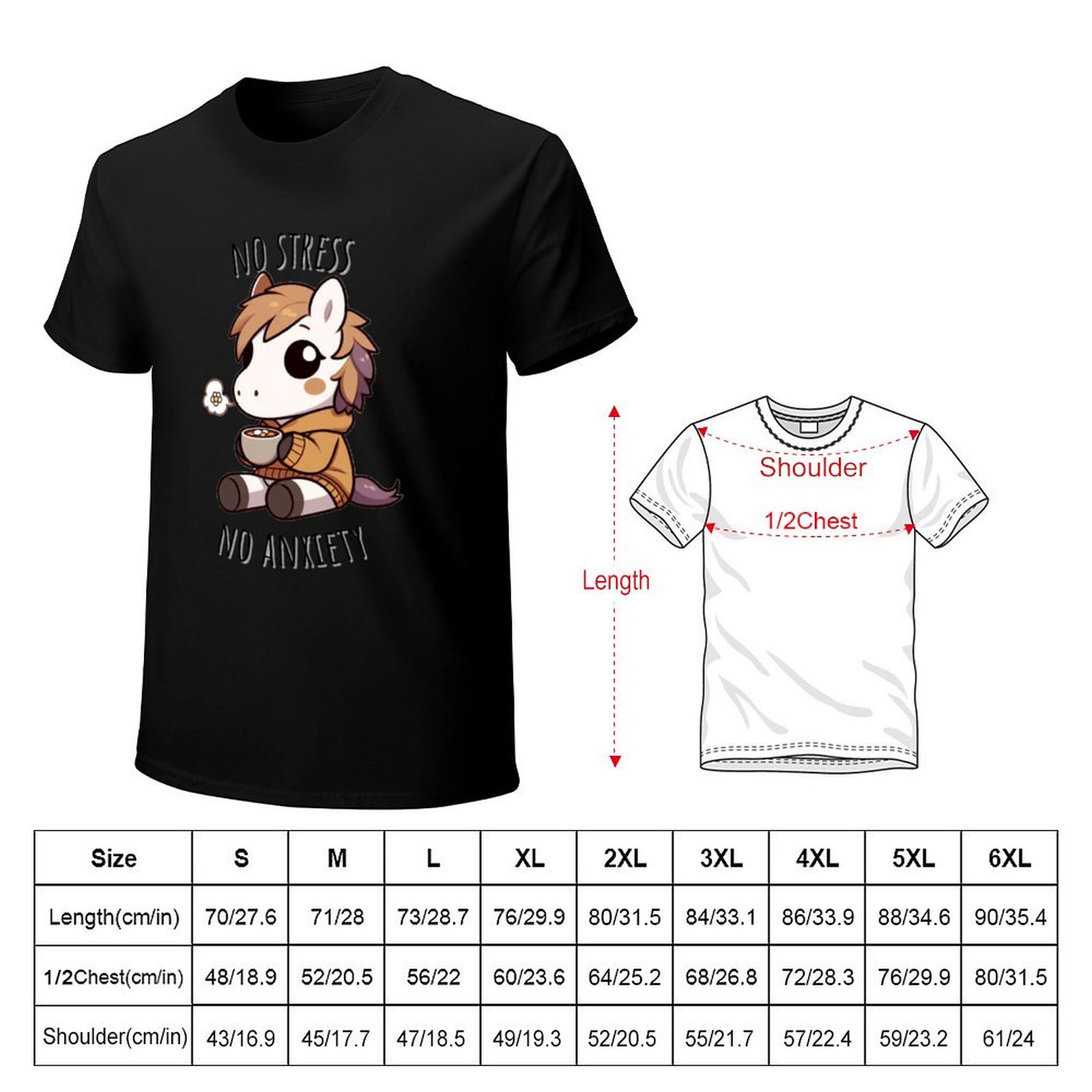 Chamomile Tea Horse T-Shirt St - Chamomile Tea recension och pris