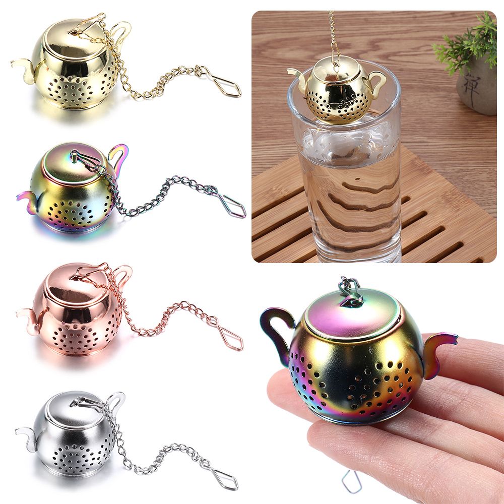 Teapot Shape Tea Strainer Stai - Herbal Tea recension och pris