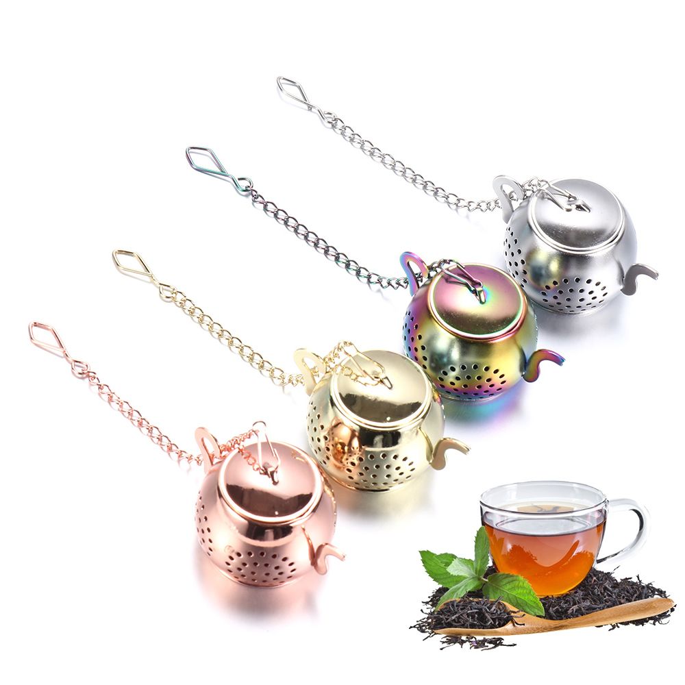 Teapot Shape Tea Strainer Stai - Herbal Tea recension och pris