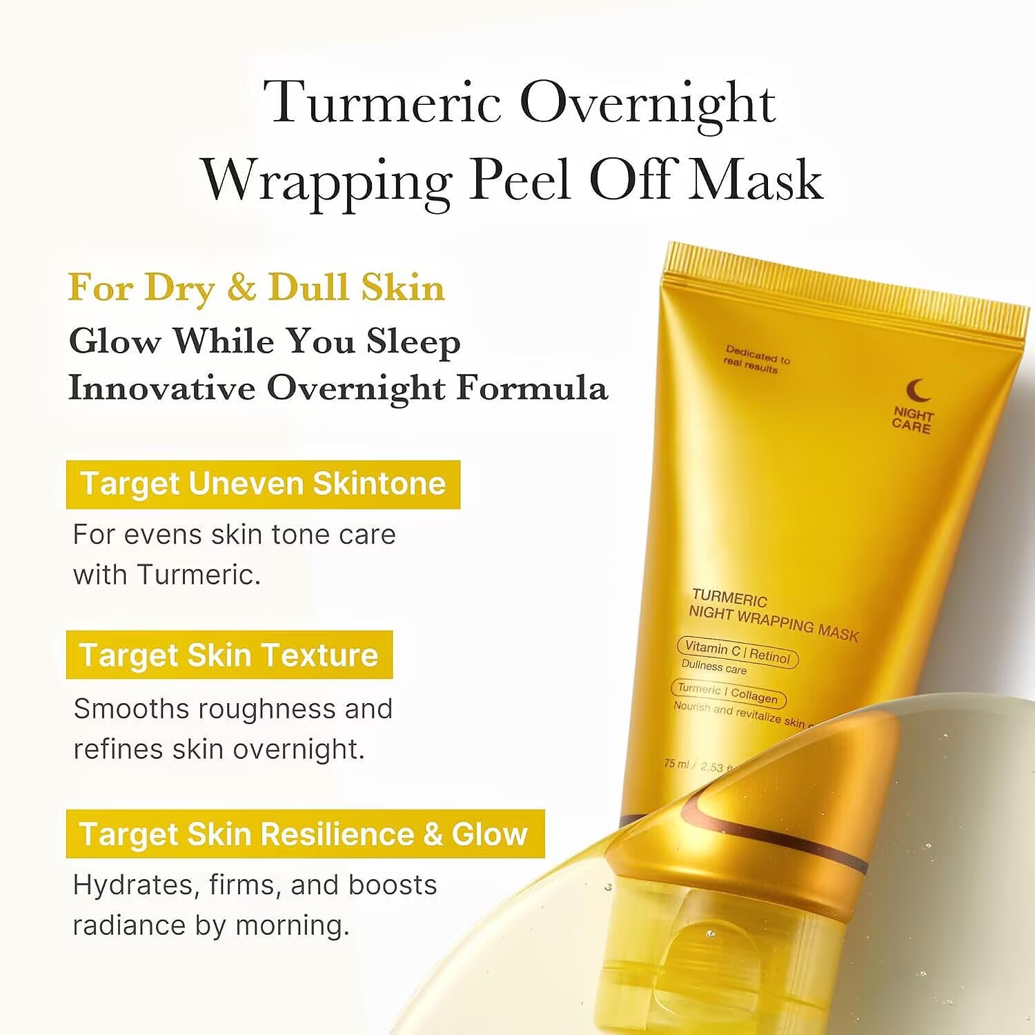 Turmeric Collagen Wrapping Pee - Turmeric recension och pris