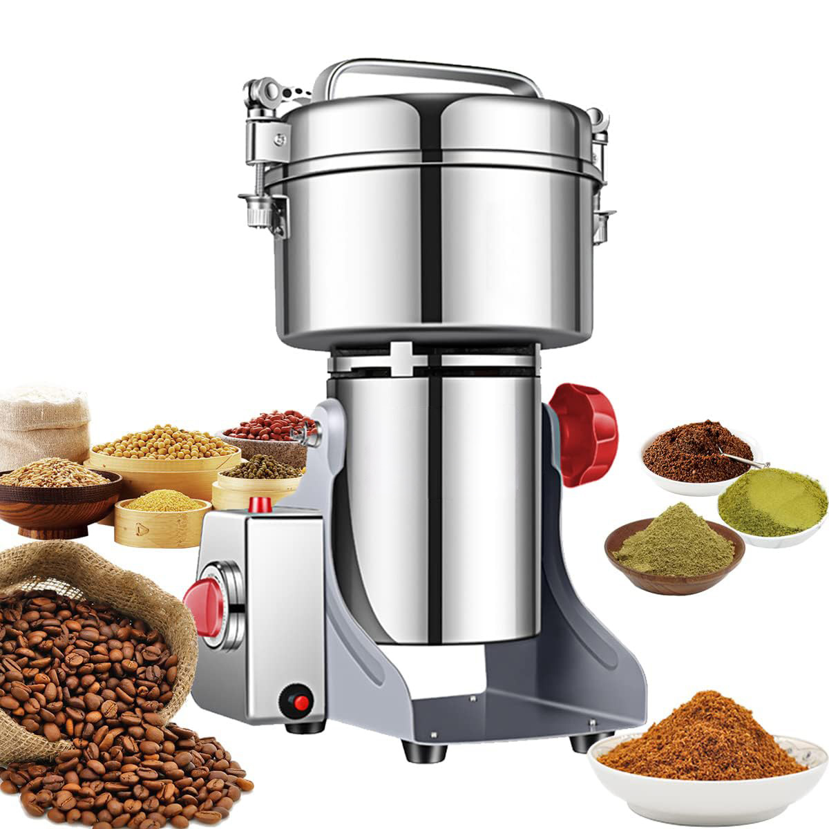 Electric Grain Grinder Mill Hi - Dried Herbs recension och pris