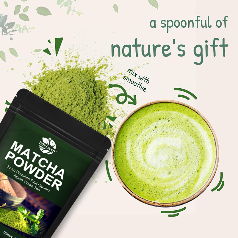 Matcha Powder, Natural Energy  - Herbal Supplement recension och pris