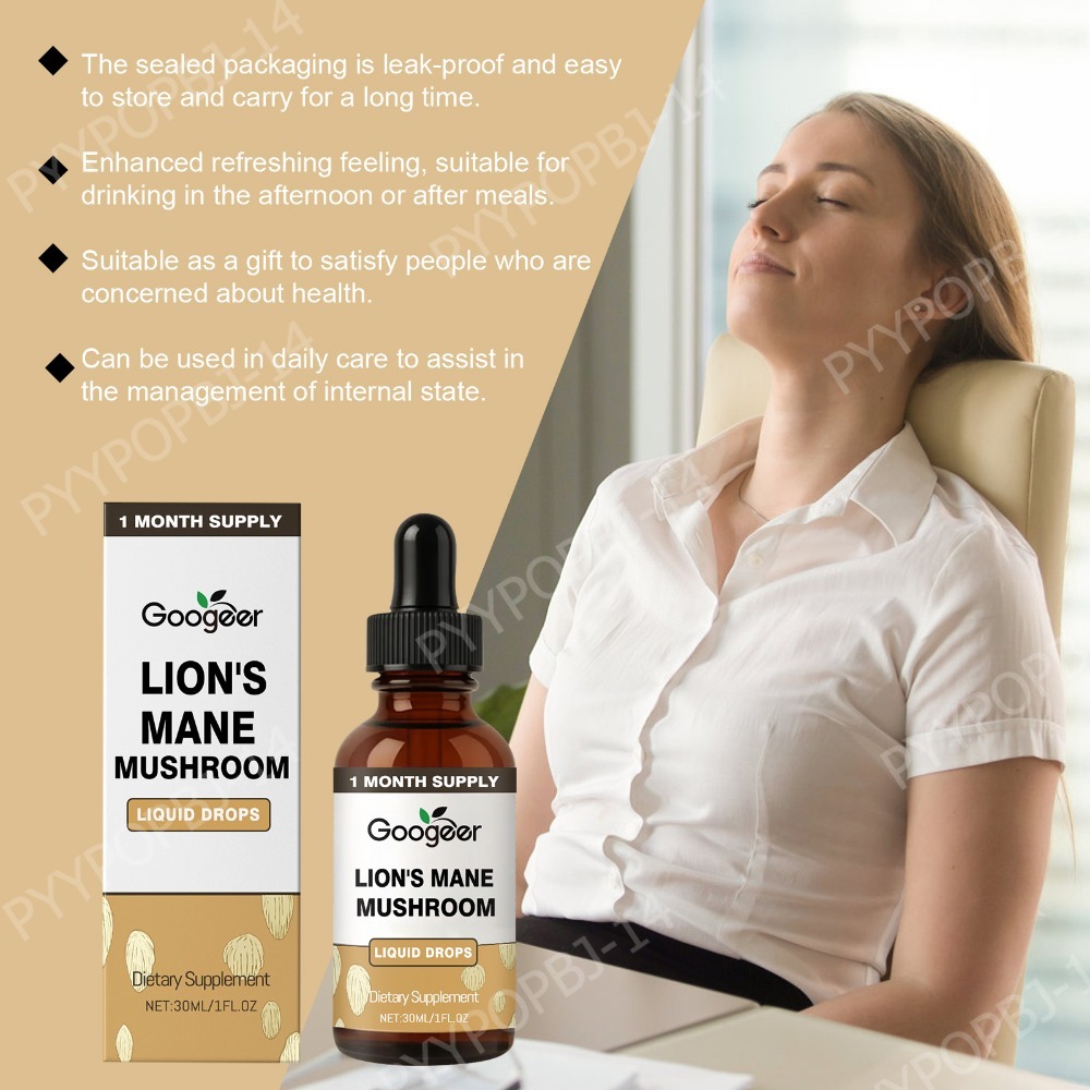Googeer Lion's Mane Mushroom L - Herbal Tea recension och pris