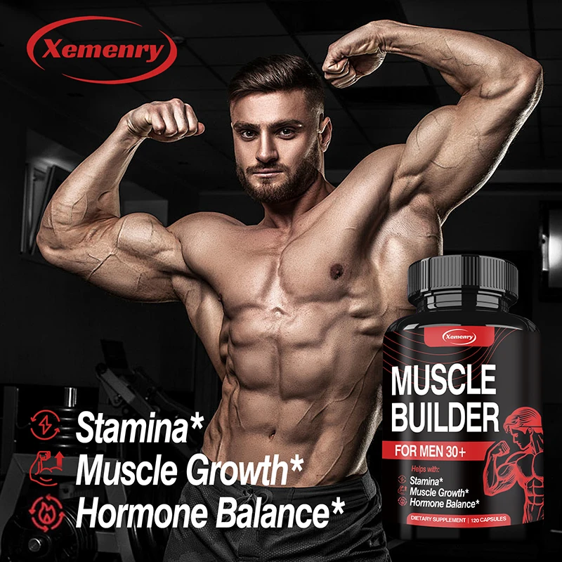 Muscle Builder for Men 30+ - B - Ginger Tea recension och pris