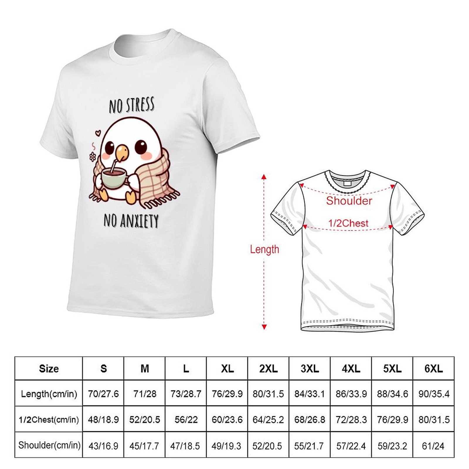 Chamomile Tea Parakeet T-Shirt - Chamomile Tea recension och pris