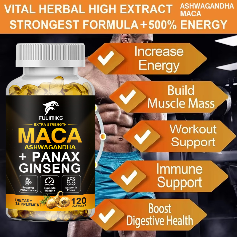 Triple Maca Blend with Ginseng - Ginger Tea recension och pris