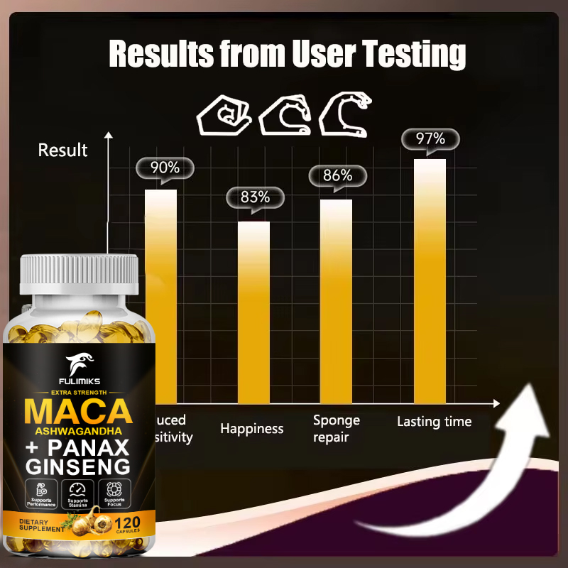 Triple Maca Blend with Ginseng - Ginger Tea recension och pris
