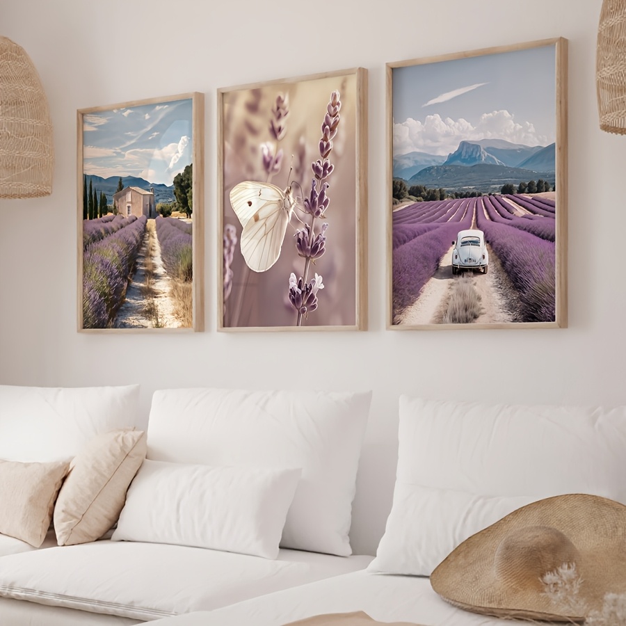 Lavender Provence 3pcs Canvas  - Lavender Oil recension och pris