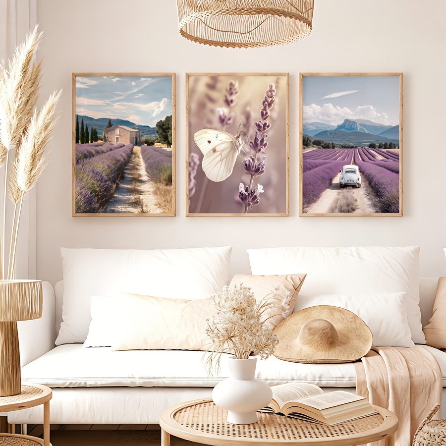 Lavender Provence 3pcs Canvas  - Lavender Oil recension och pris