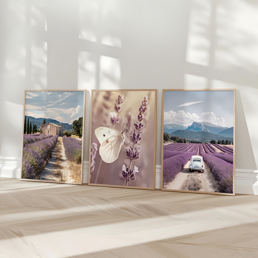 Lavender Provence 3pcs Canvas  - Lavender Oil recension och pris