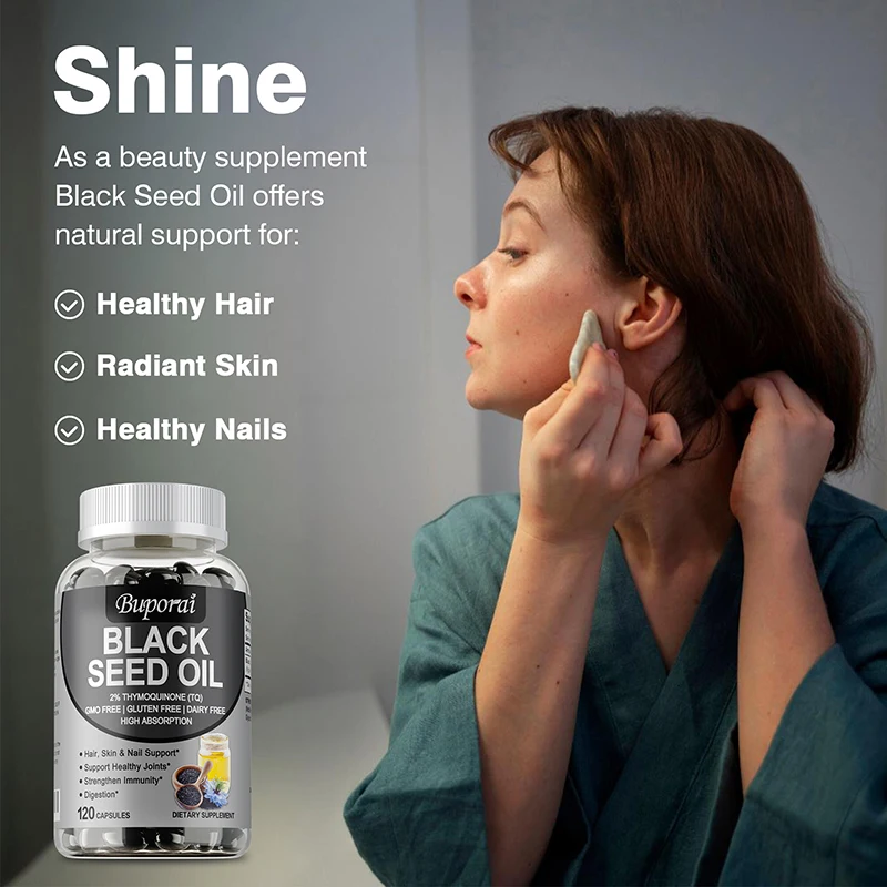 Premium Black Seed Oil 120 Cap - Herbal Supplement recension och pris