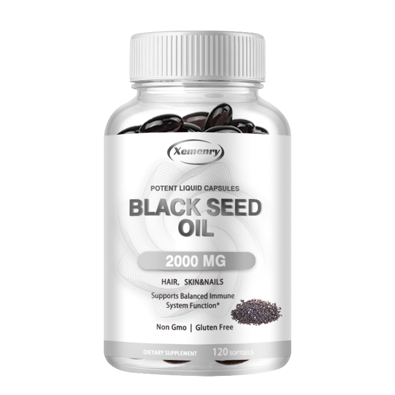 Vegan Black Seed Oil Capsules  - Herbal Supplement recension och pris