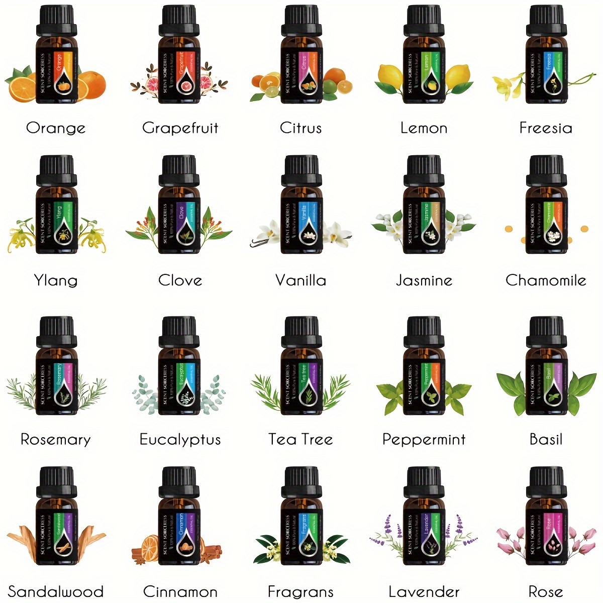 20Pcs/Set Classic Brand Essent - Lavender Oil recension och pris