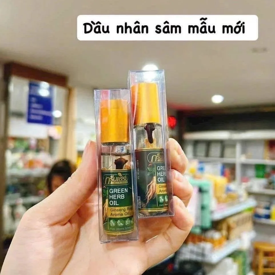 Thai Mint Ginseng Roll On Herb - Ginger Tea recension och pris