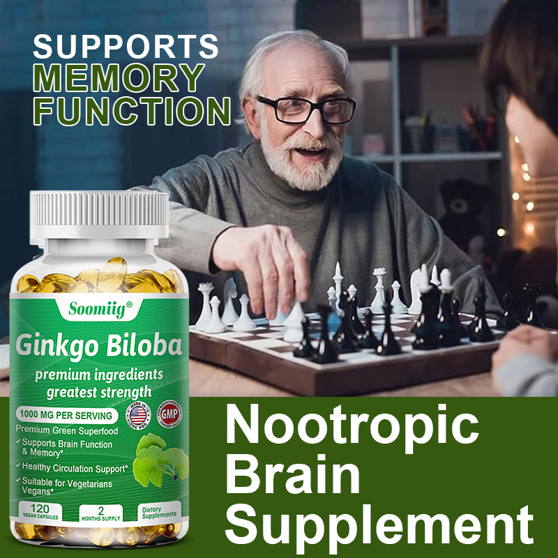 Ginko Biloba Capsules - Brain  - Ginger Tea recension och pris