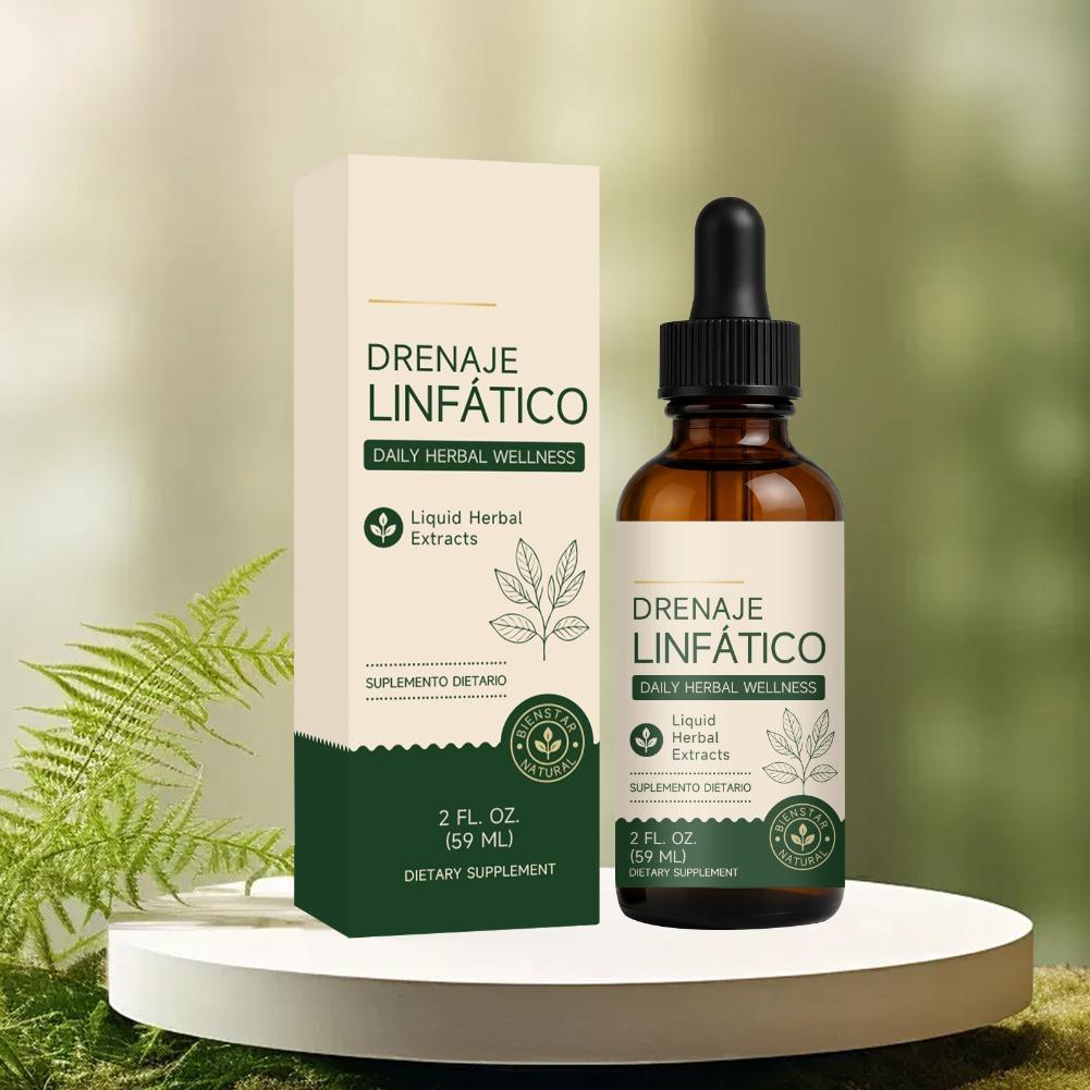 59ml Lymphatic Drainage Drops  - Herbal Supplement recension och pris