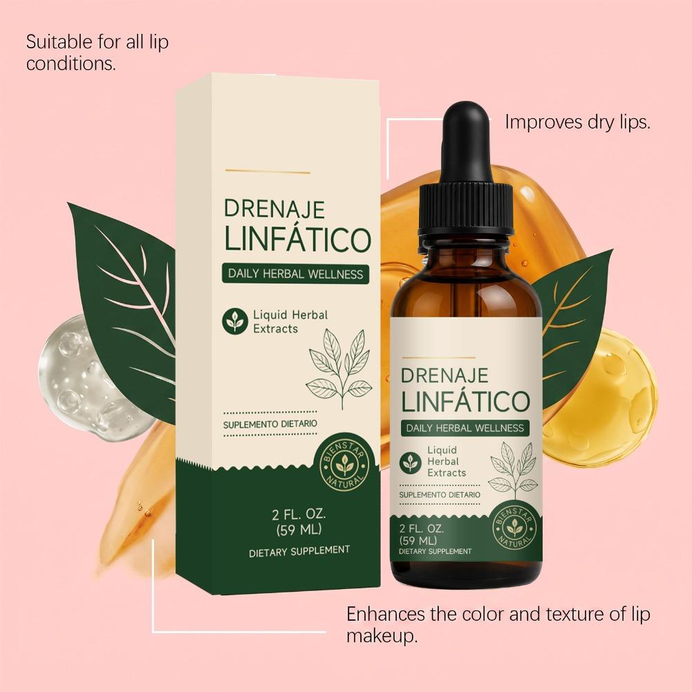 59ml Lymphatic Drainage Drops  - Herbal Supplement recension och pris