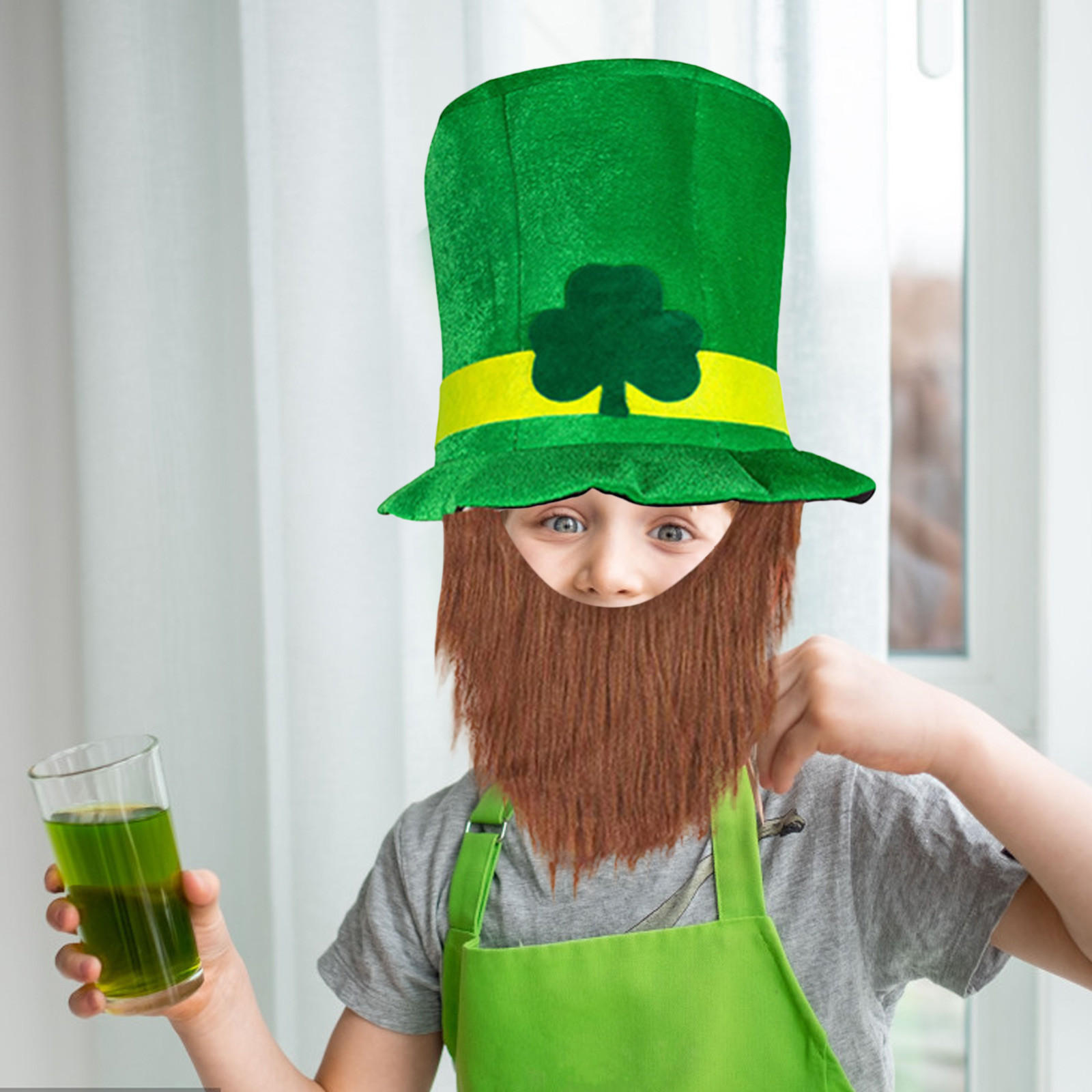 Unisex Stovepipe Hat Irish Sha - Echinacea recension och pris