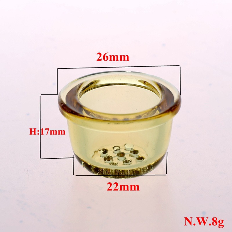 1Pc Mini Glass Cigaret Pipe Fi - Dried Herbs recension och pris