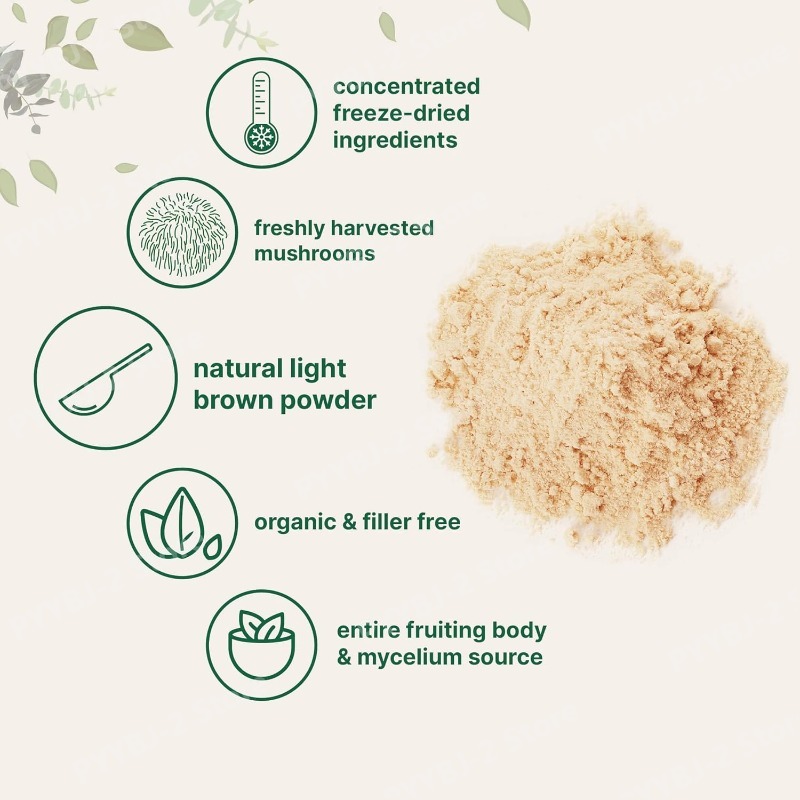 Organic Lion’s Mane Mushroom P - Chamomile Tea recension och pris