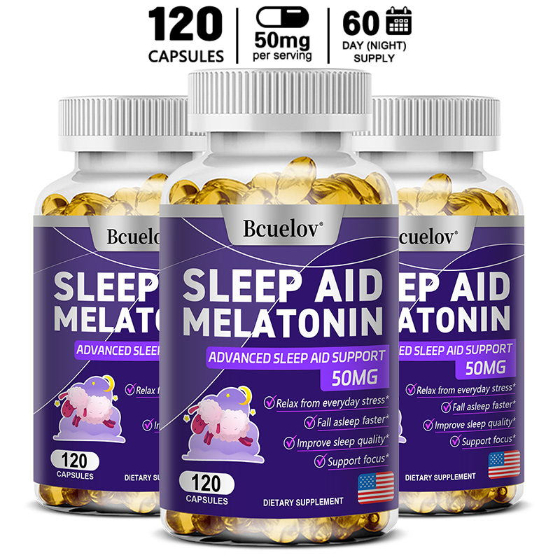 Melatonin 25mg Capsules with L - Herbal Supplement recension och pris