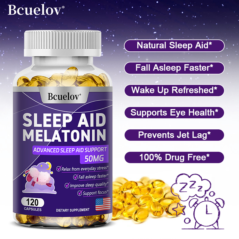 Melatonin 25mg Capsules with L - Herbal Supplement recension och pris
