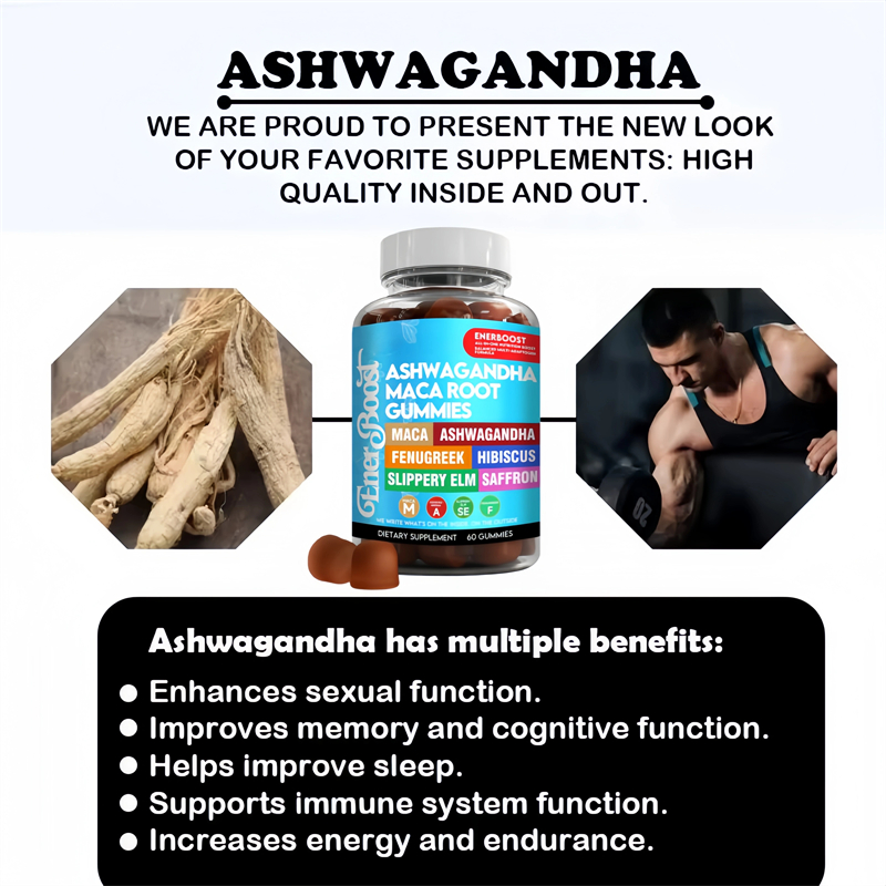 Organic Black Maca Root Ashwag - Ginger Tea recension och pris