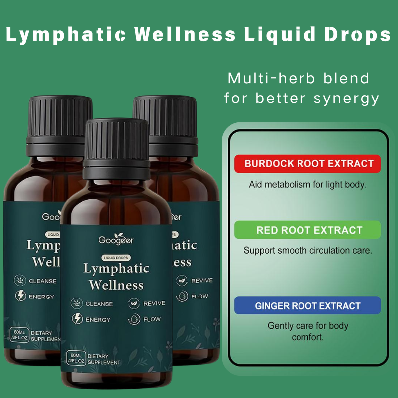 60ml Lymphatic Support Liquid  - Herbal Supplement recension och pris