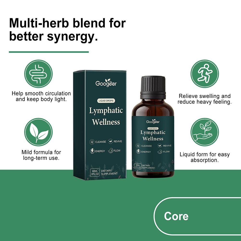 60ml Lymphatic Support Liquid  - Herbal Supplement recension och pris