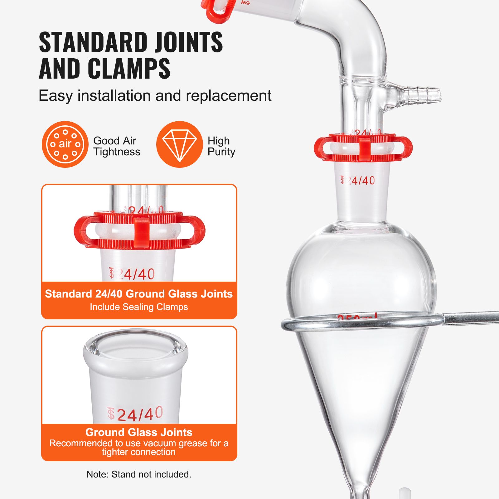 Lab Distillation Kit, 3.3 Boro - Essential Oils recension och pris